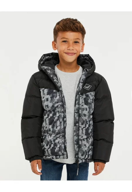 Зимно капитонирано яке с качулка