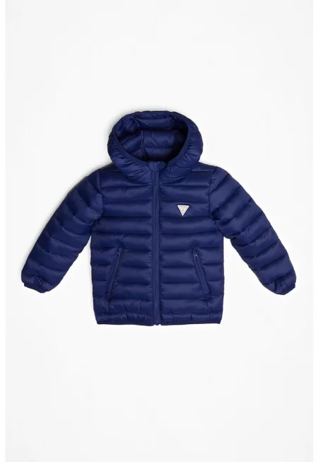 Зимно олекотено и капитонирано яке с качулка