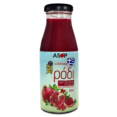 100% Гръцки сок от нар, 250 ml
