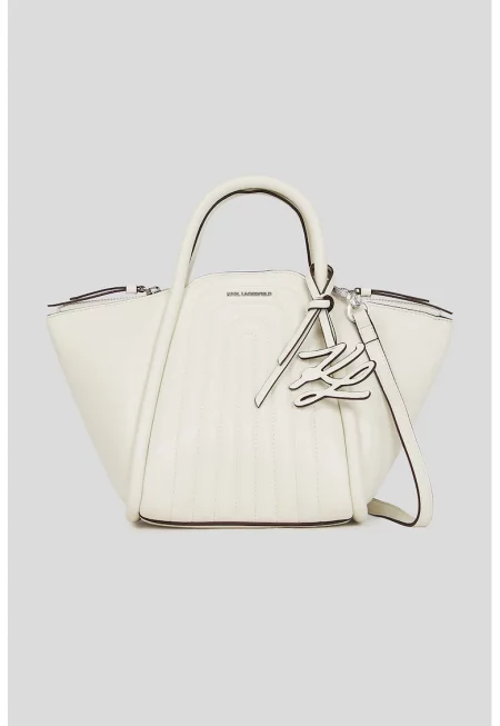 Чанта за рамо от еко кожа с лого