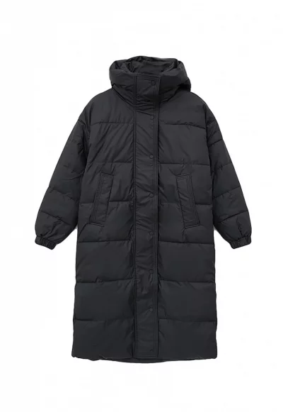 Дълго зимно яке с качулка