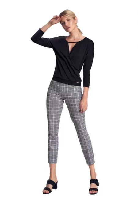 Дамска блуза Ygena M710 черна - Черен