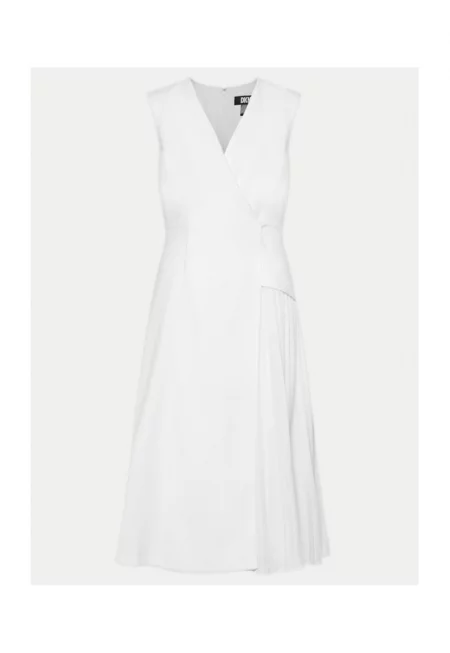 Дамска рокля -  303845063 - Полиестер - Бежов - Бежов