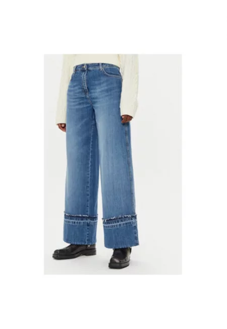 Дамски дънки -  304839443 - Памук - Син - Син