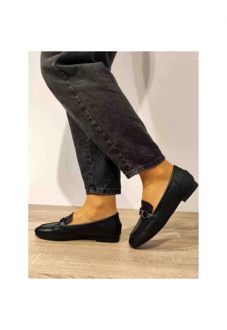 Дамски ежедневни обувки  18603 Черни - черни