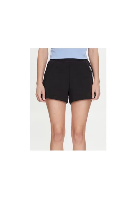 Дамски къси панталони -  303775476 - Памук/Полиестер - Черен - Черен