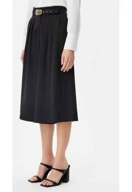 Дамски панталон -  305318060 - Полиестер - Черен