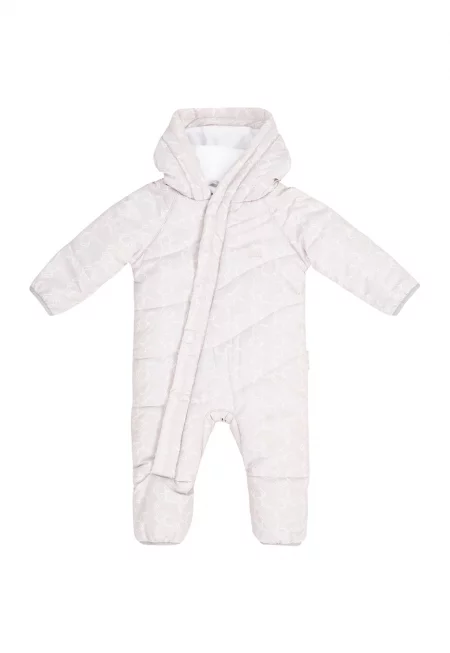 Десениран зимен екип Adorable с качулка