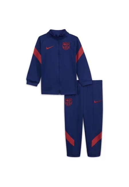 Детски анцуг  F.C. Barcelona Strike Baby Knit Футбол - Син