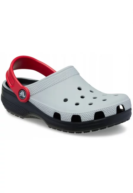 Детски сабо Croslite от пяна - Класическо ретро спортно сабо - Сиво - Сив