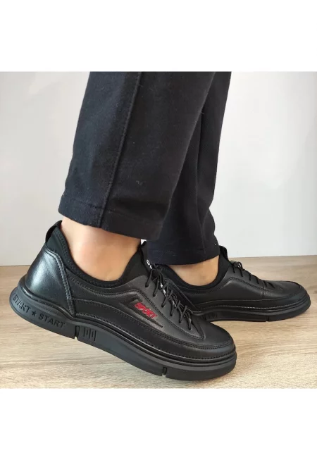 Ежедневни мъжки обувки Otter - Черен