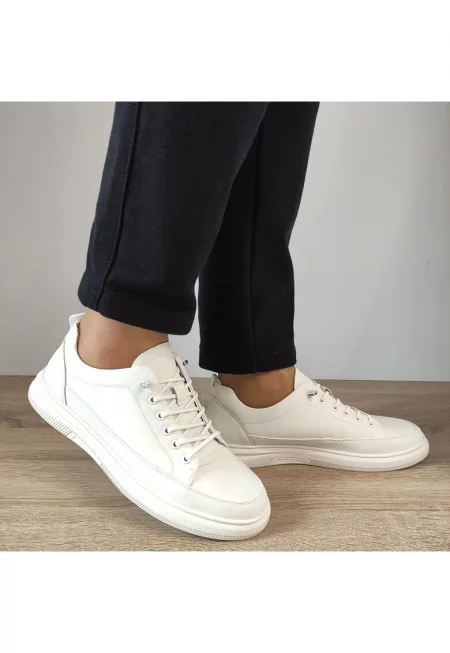 Ежедневни мъжки обувки  Wx2515 Off White - Off White