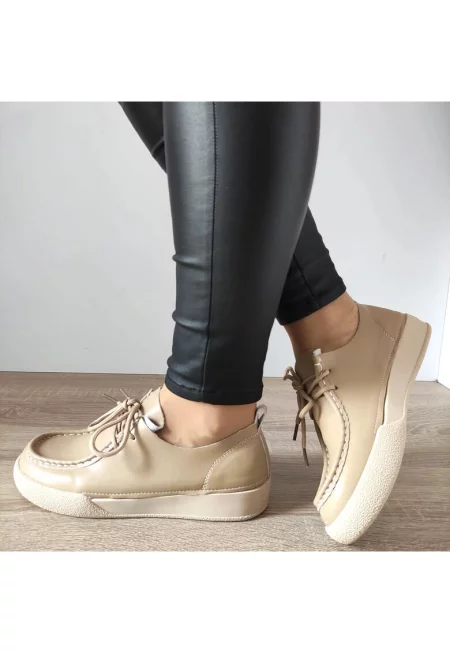 Ежедневни обувки Дамски  T23089 Apricot - 36 - Apricot