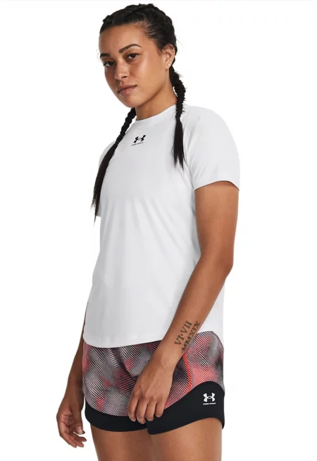 Футболна тениска Challenger Pro - Бял/Черен