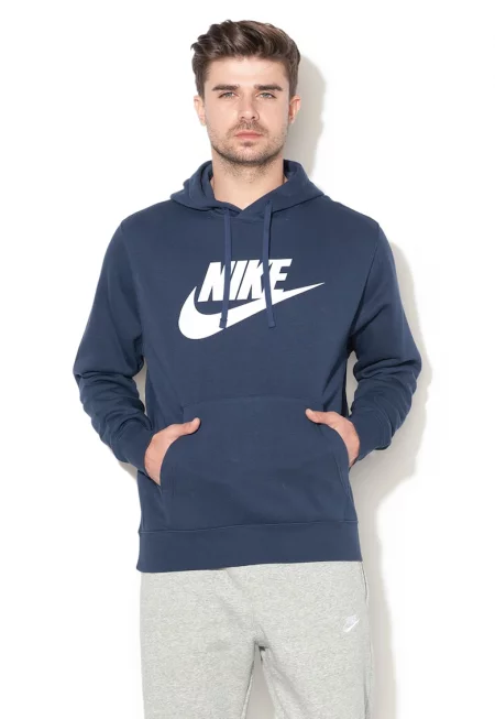Худи Sportswear Club с лого и джоб кенгуру