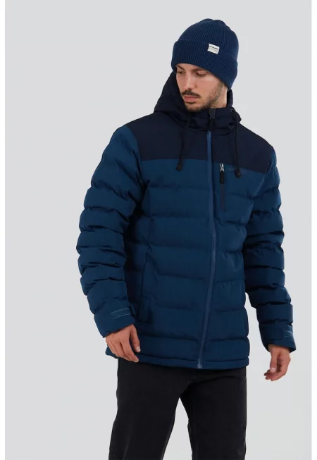 Капитонирано зимно яке Passat - Петролно синьо