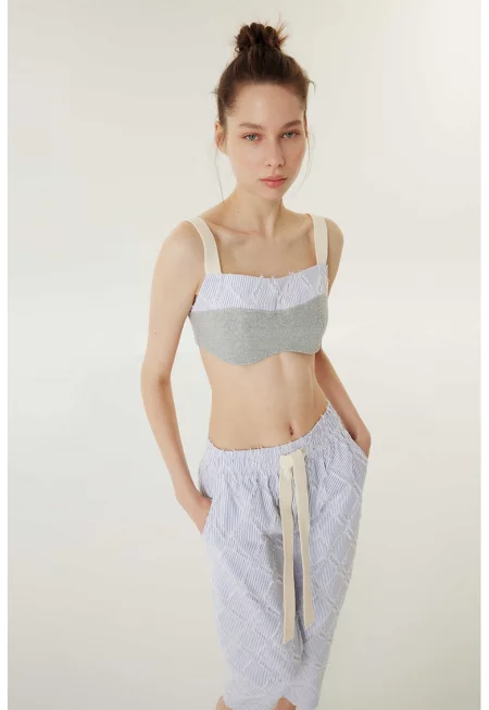 Къс топ с широки презрамки1