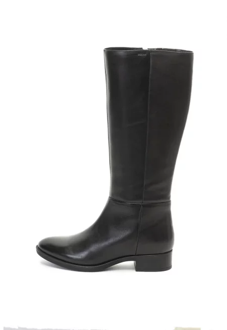 Кожени ботуши Felicity - Черен