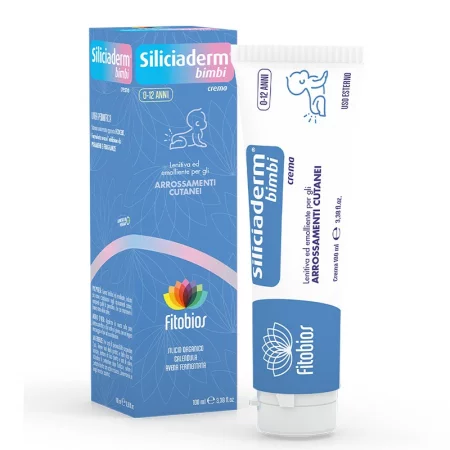 Крем с лайка и пантенол при подсичане и раздразнения – Siliciaderm® Bimbi за бебета, 100 ml