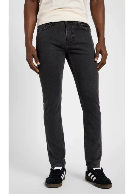 Мъжки дънки  Malone - памук/еластан - тъмносив