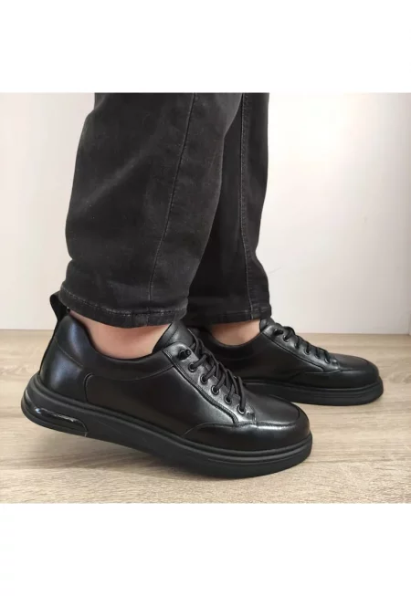 Мъжки ежедневни обувки  W2805 - Черни - Черен