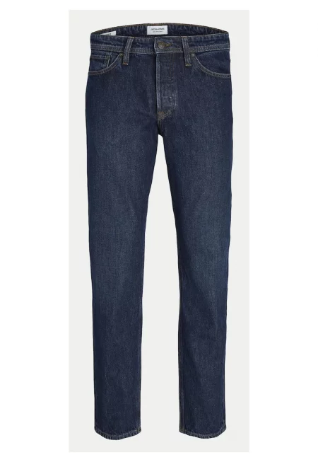 Мъжки панталони Jack Jones - 12237276 - Памук - W31-L32 US - Тъмносин