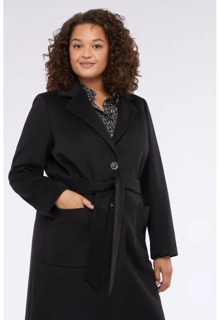 Палто с колан