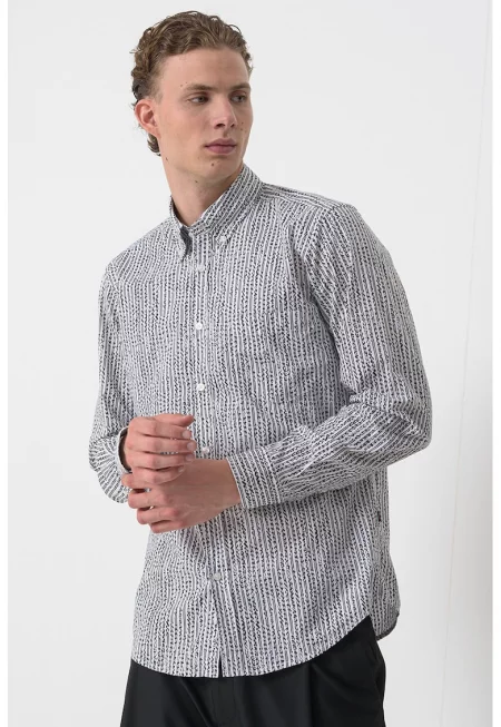 Памучна риза Oxford