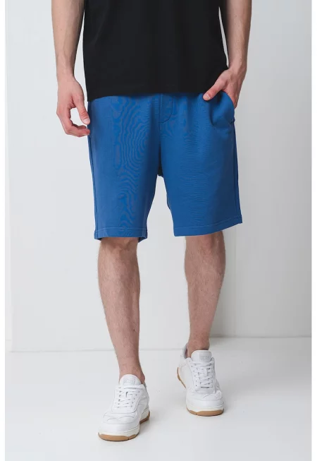 Памучни бермуди Dayono - Тъмносин