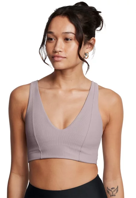 Рипсен фитнес бралет Meridian - Бледовиолетов