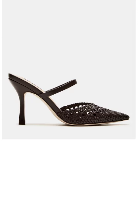 Сплетени сандали - Тъмнокафяв