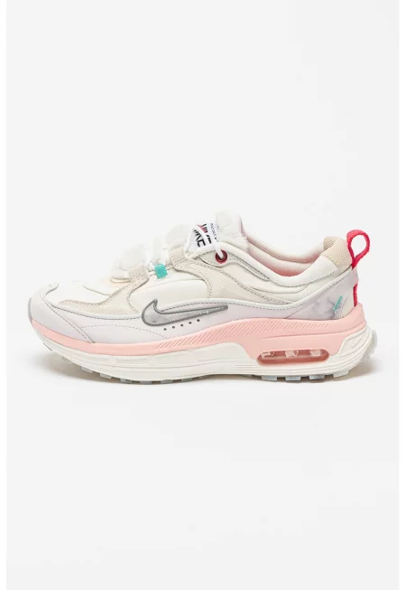 Спортни обувки Air Max Bliss с велур - Бял/Лилав/Розово