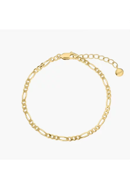 Сребърна гривна Golden Figaro