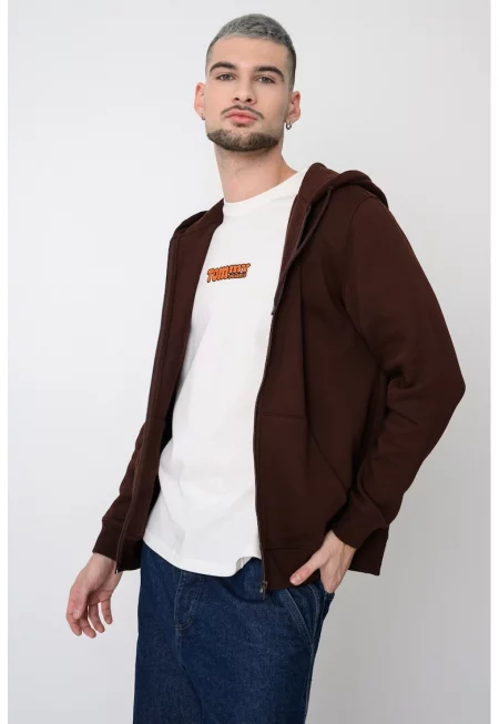 Стандартно худи с лого - Виолетов