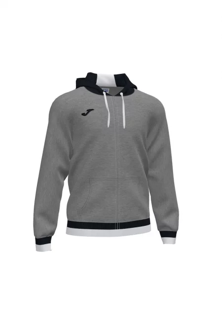 Суичър с качулка Comfort II 101963.281 -  светлосив/черен