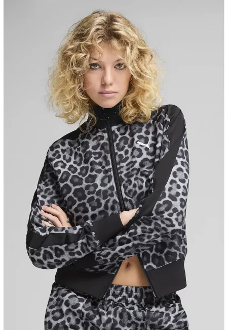 Суитшърт T7 Leo Luxe с цип