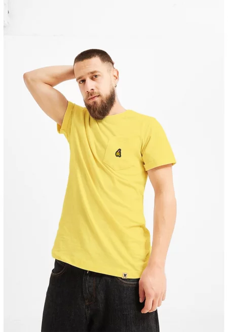 Тениска с джоб на гърдите