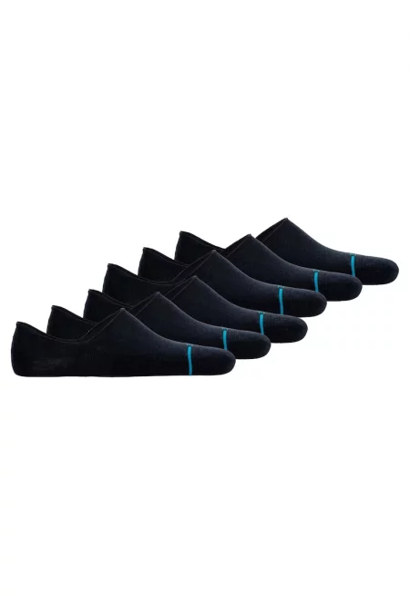 Унисекс изрязани чорапи - 6 чифта - Тъмносин