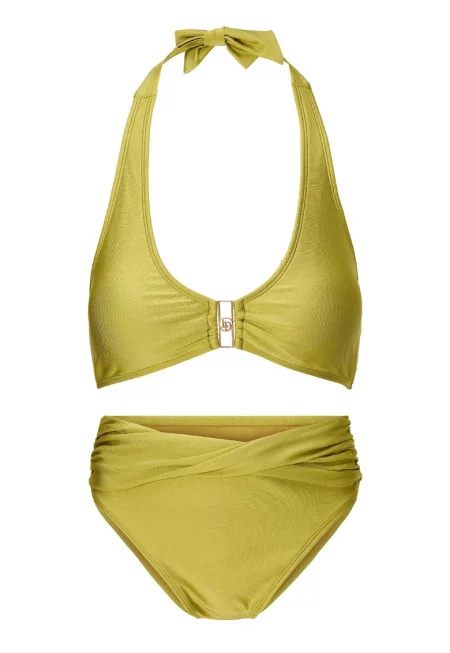 Бански от 2 части с метален монограм