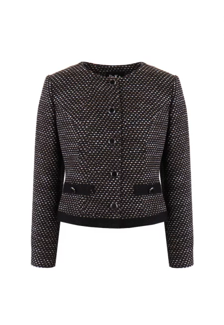 Blazer With Contrasting Ending