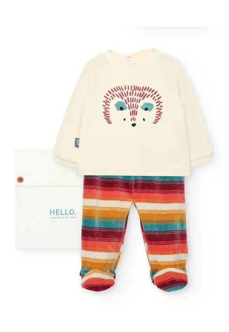 Блуза - панталон тип ританки и шапка - 3 части