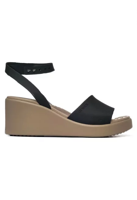 BROOKLYN ANKLE STRAP WEDGE W - Черен