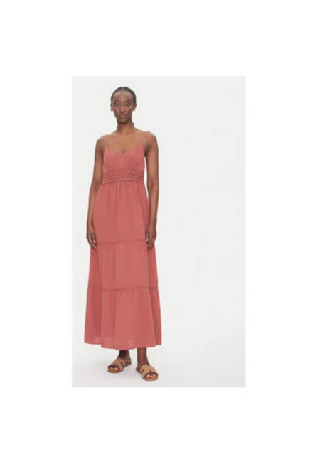 Дамска лятна рокля  10324588 - Синтетика - L INTL - Червена - Червен