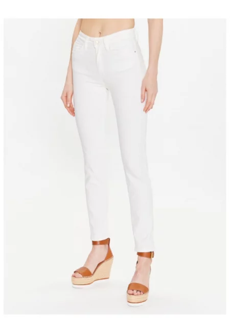 Дамски дънки -  302421770 - Памук - Бежов