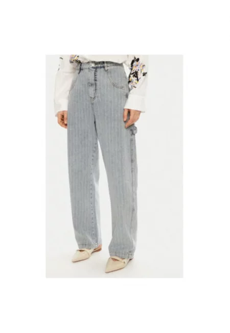 Дамски дънки -  304891526 - Органичен памук - Син