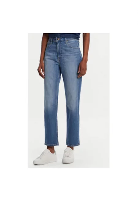 Дамски панталон  112355263 - Памук/Лиосел - Син