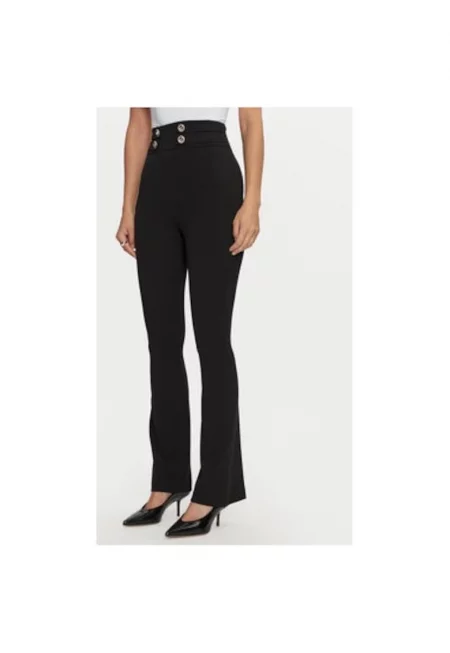 Дамски панталон -  304725265 - Полиестер - Черен