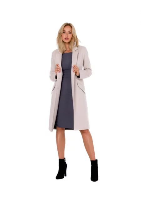 Дамско палто Crombie - изработено от емоция - Maduna - бежово