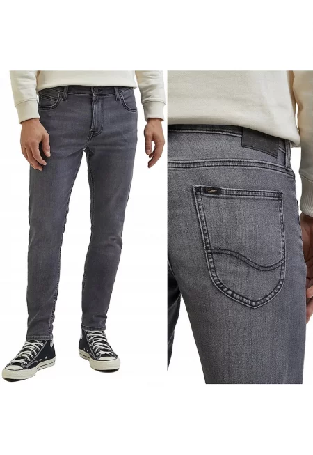 Дънки  Malone skinny тъмносиви - Сив