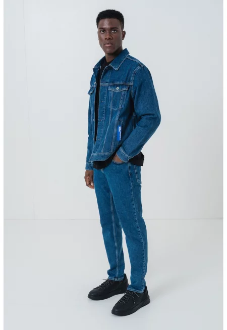 Дънково яке с копчета